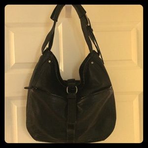 QUALITY! Cole Haan Tumbled & Patent Leather Hobo